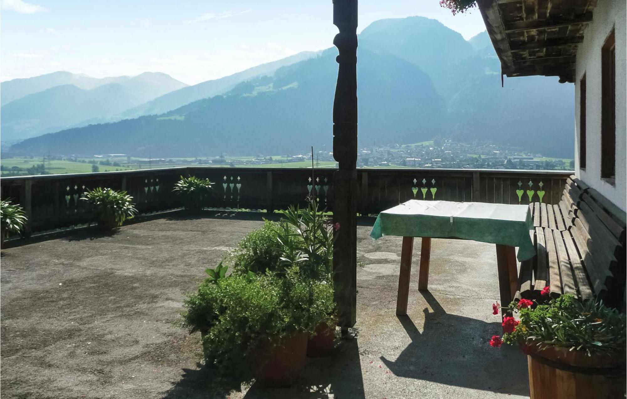 Ferienwohnung Mit Fernblick Bruck am Ziller Exterior foto