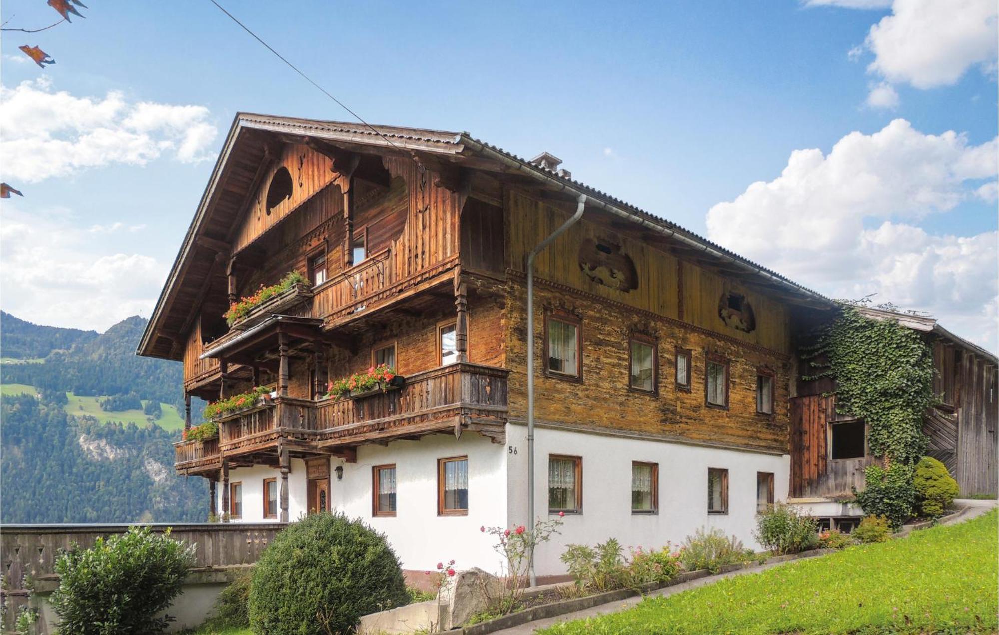 Ferienwohnung Mit Fernblick Bruck am Ziller Exterior foto